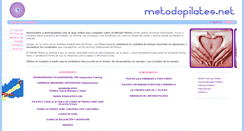 Desktop Screenshot of metodopilates.net